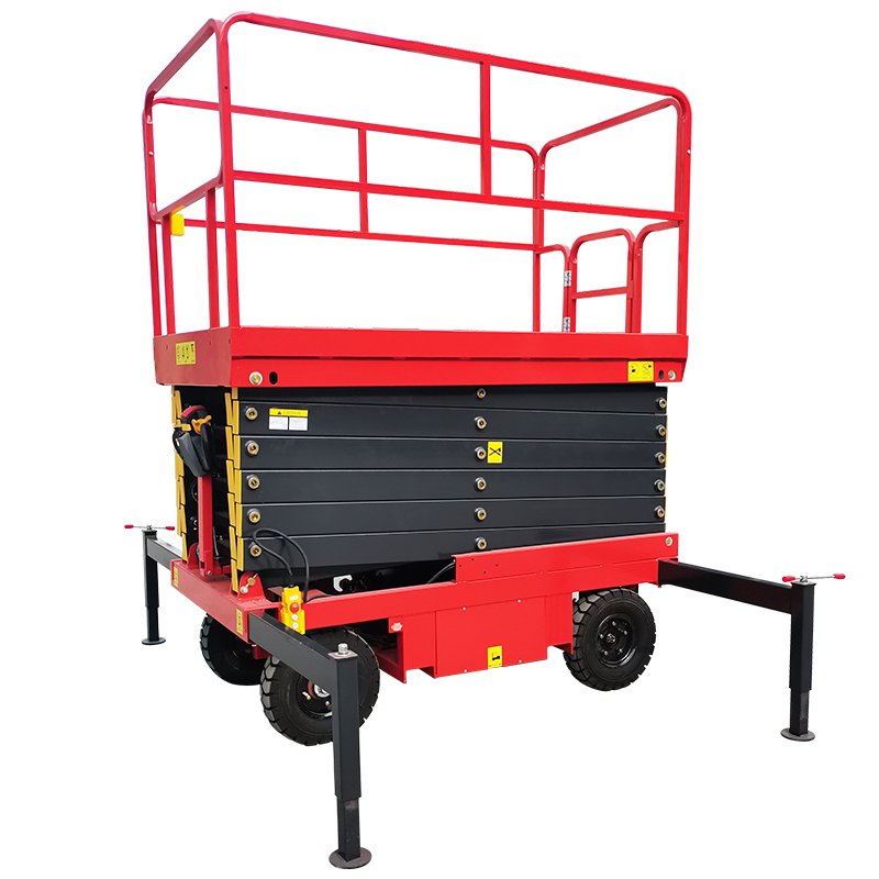 SJY Mobile Scissor Lift with Drive